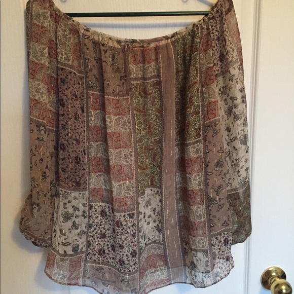 Zara Peasant Top - Picture 4 of 5